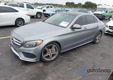 2016 Mercedes-Benz C 300 Sport from USA, damaged, VIN 55SWF4JB0GU158638